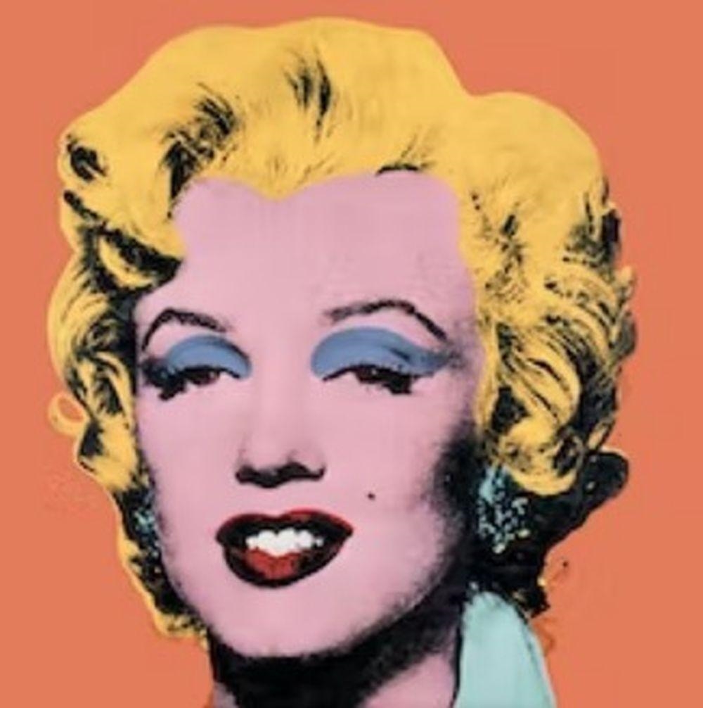 Andy Warhol | Marilyn Monroe Shot Orange (1964) | MutualArt