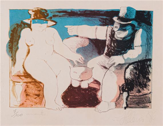 Amantes by Helenos Silva, 1986