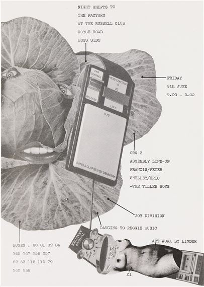 LINDER STERLING (1954- ) & TONY WILSON (1950-2007 - Tony Wilson