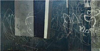 Triptychon: Grauzonen, 1996 - Lorenz Spring