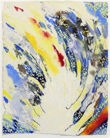 Treepainting II, 1985 by Christian Peltenburg-Brechneff, 1985