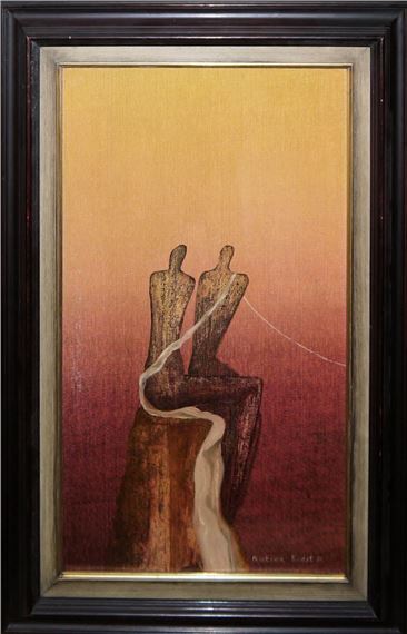 Milenci I by Kristian Kodet, 1981