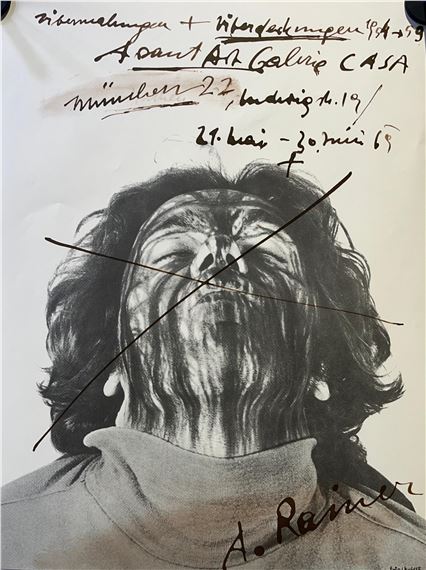 Arnulf Rainer | Hiroshima (1983) | MutualArt