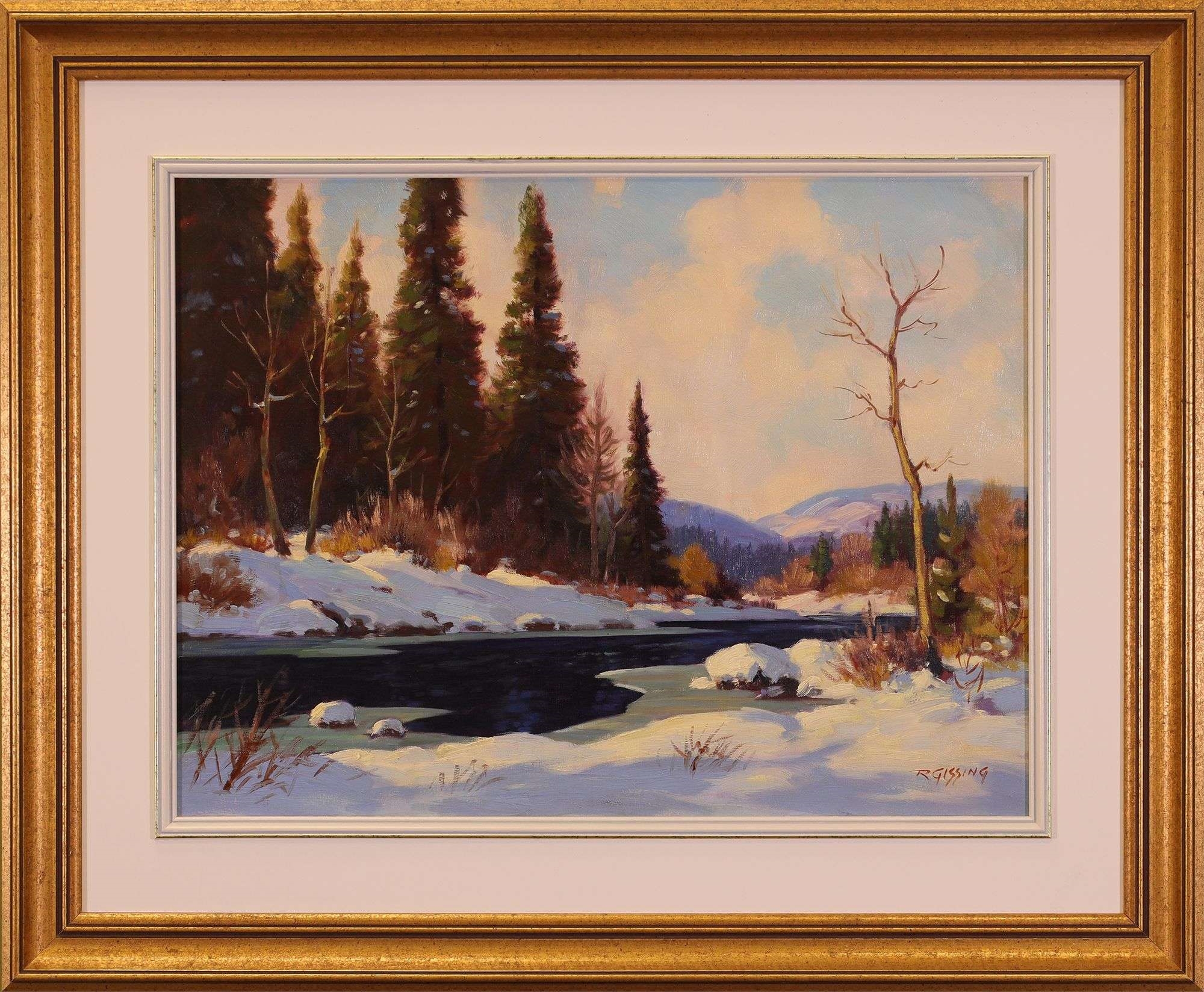 Roland Gissing | THE RIVER BANK (2024) | MutualArt