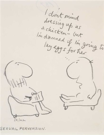 Mel Calman | I DON'T MIND DRESSING UP | MutualArt