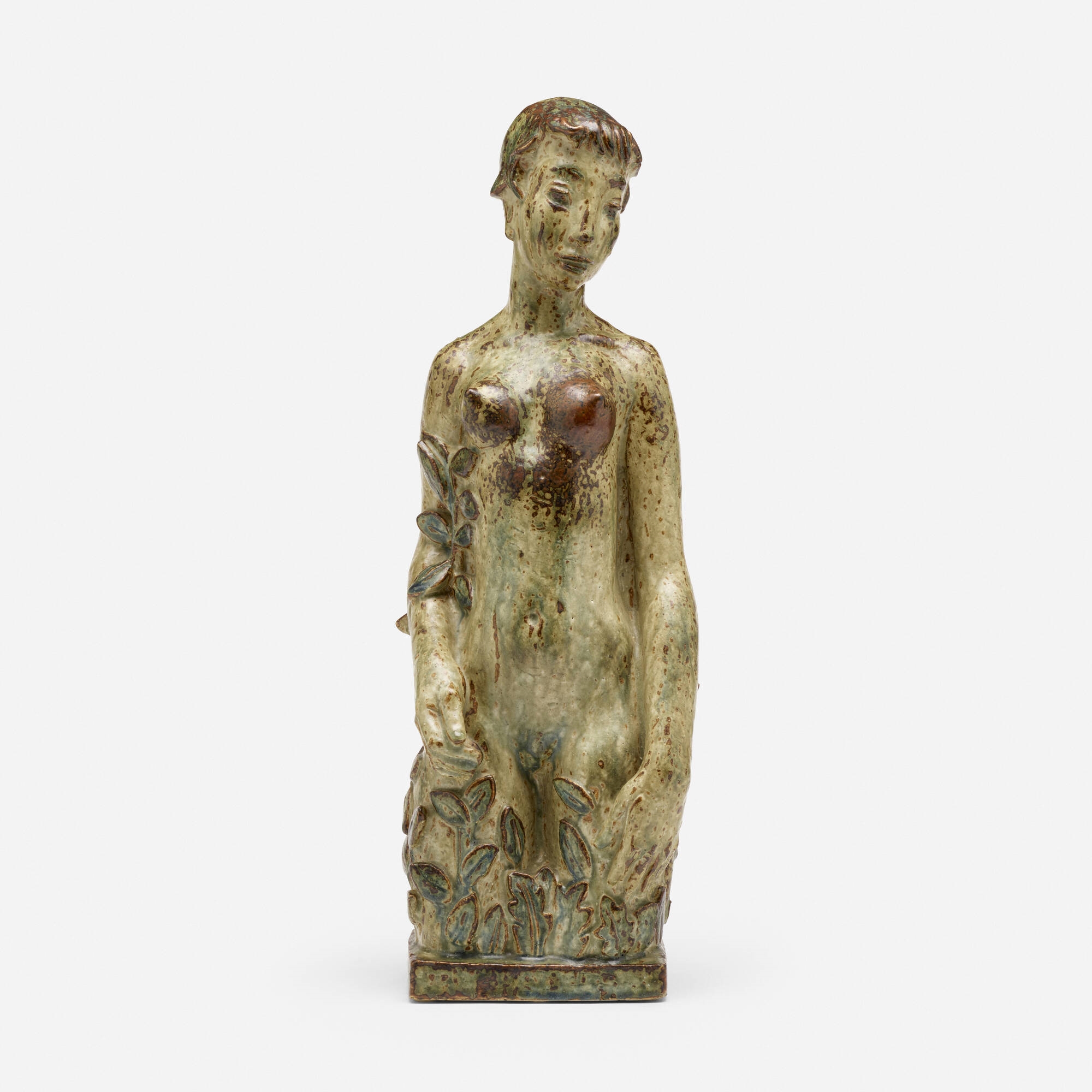 Helge Christoffersen | Figure with vines (Circa 1950) | MutualArt