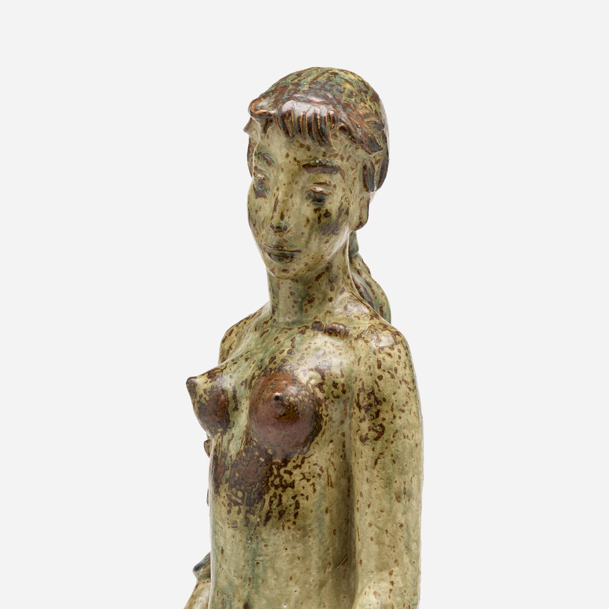 Helge Christoffersen | Figure with vines (Circa 1950) | MutualArt