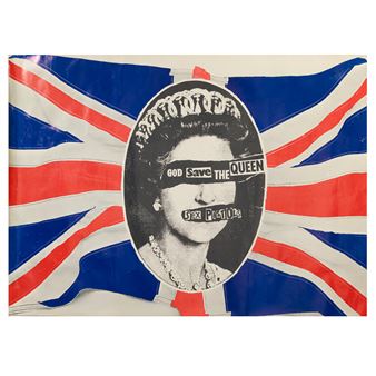 Sex Pistols God Save the Queen Promotional Poster. - Sex Pistols