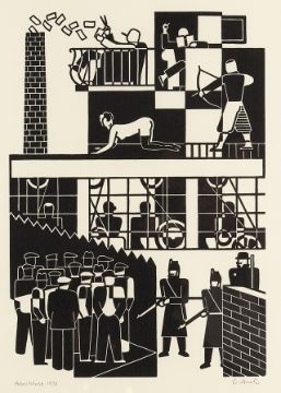 Arbeitslose by Gerd Arntz, 1931