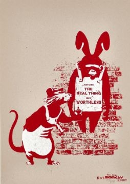 版画 NOT BANKSY / Riot Not 版画 NOT BANKSY / Riot Not 版画 NOT