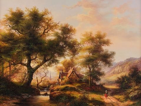 Bauernhof-Idyll by Heinz Stienen