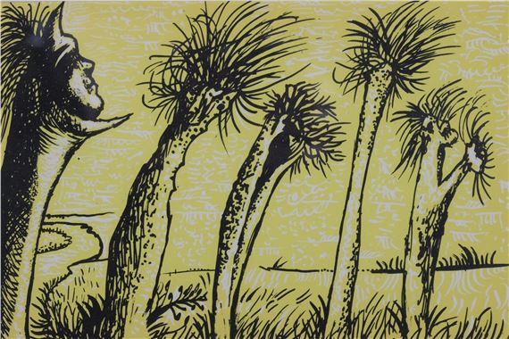 Yellow Trees by John Craxton, 1944