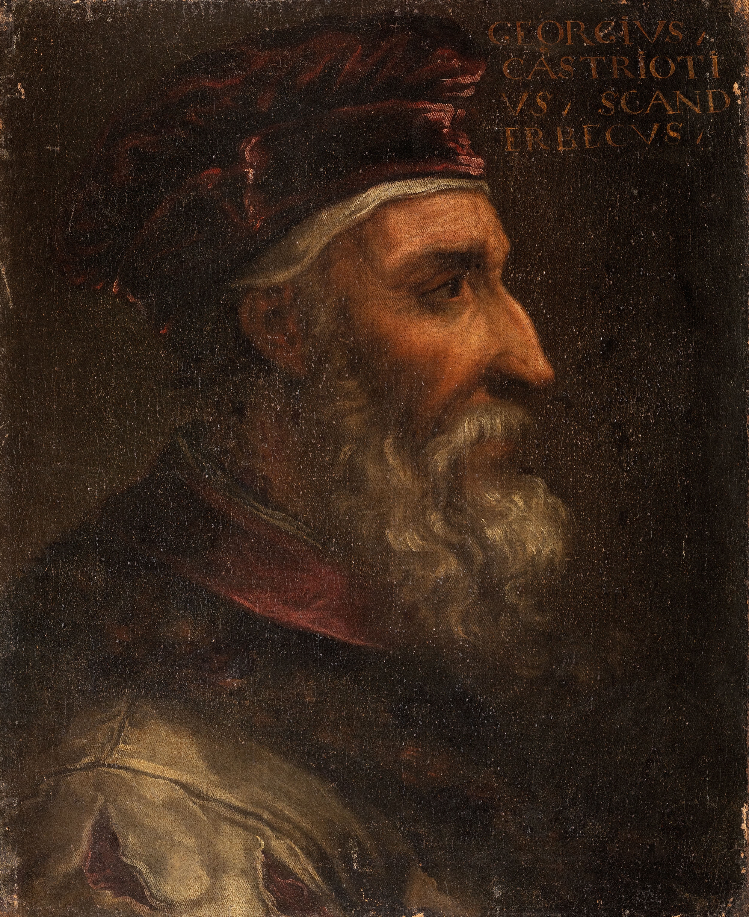 Jacopo Palma il Giovane | Ritratto di Giorgio Scanderberg (1403-1468 ...