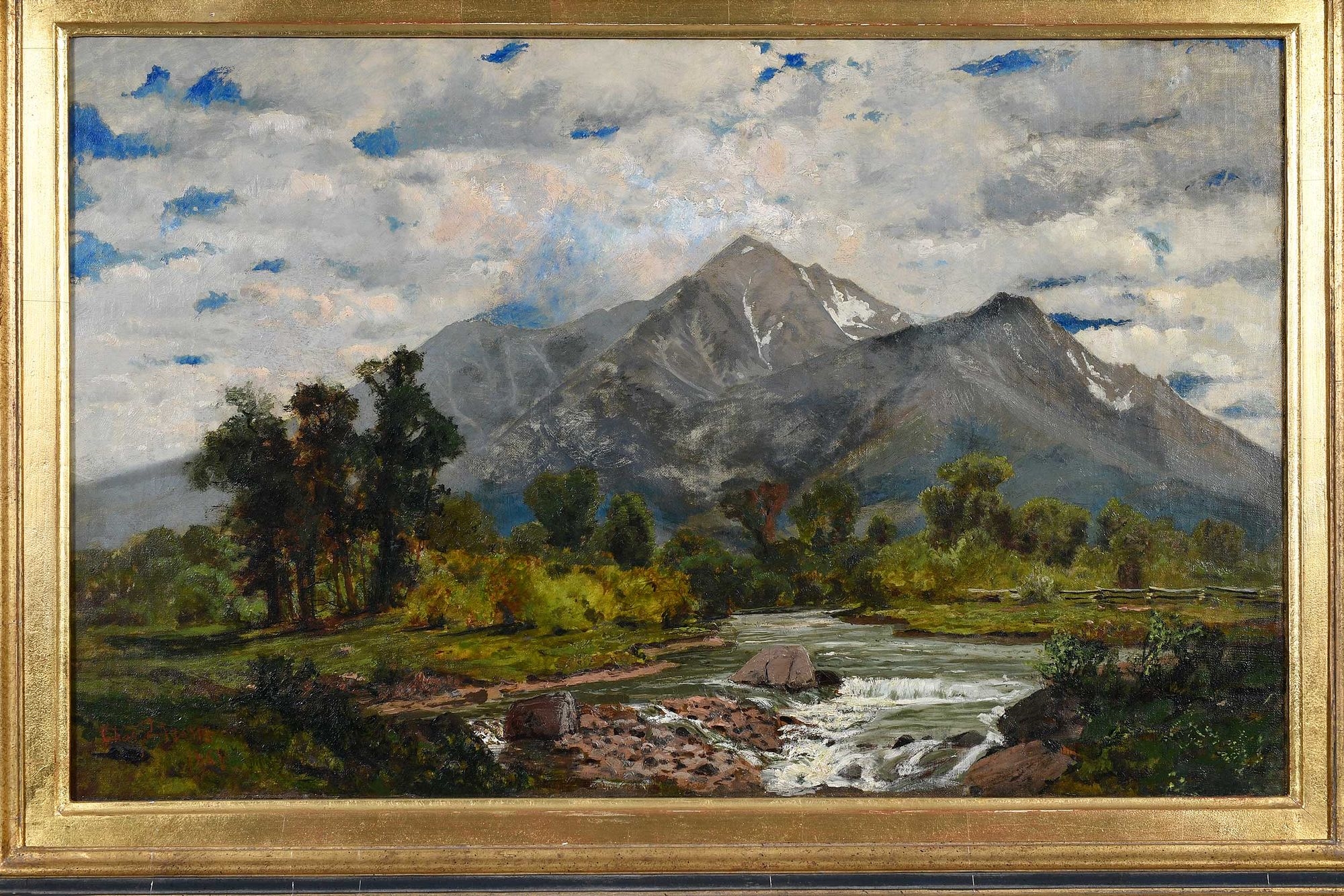 Charles Partridge Adams | Long's Peak | MutualArt