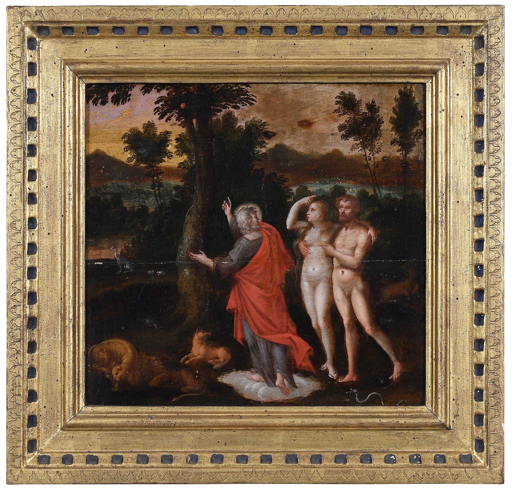 Abraham Bloemaert | Adam and Eve in the Garden of Eden | MutualArt