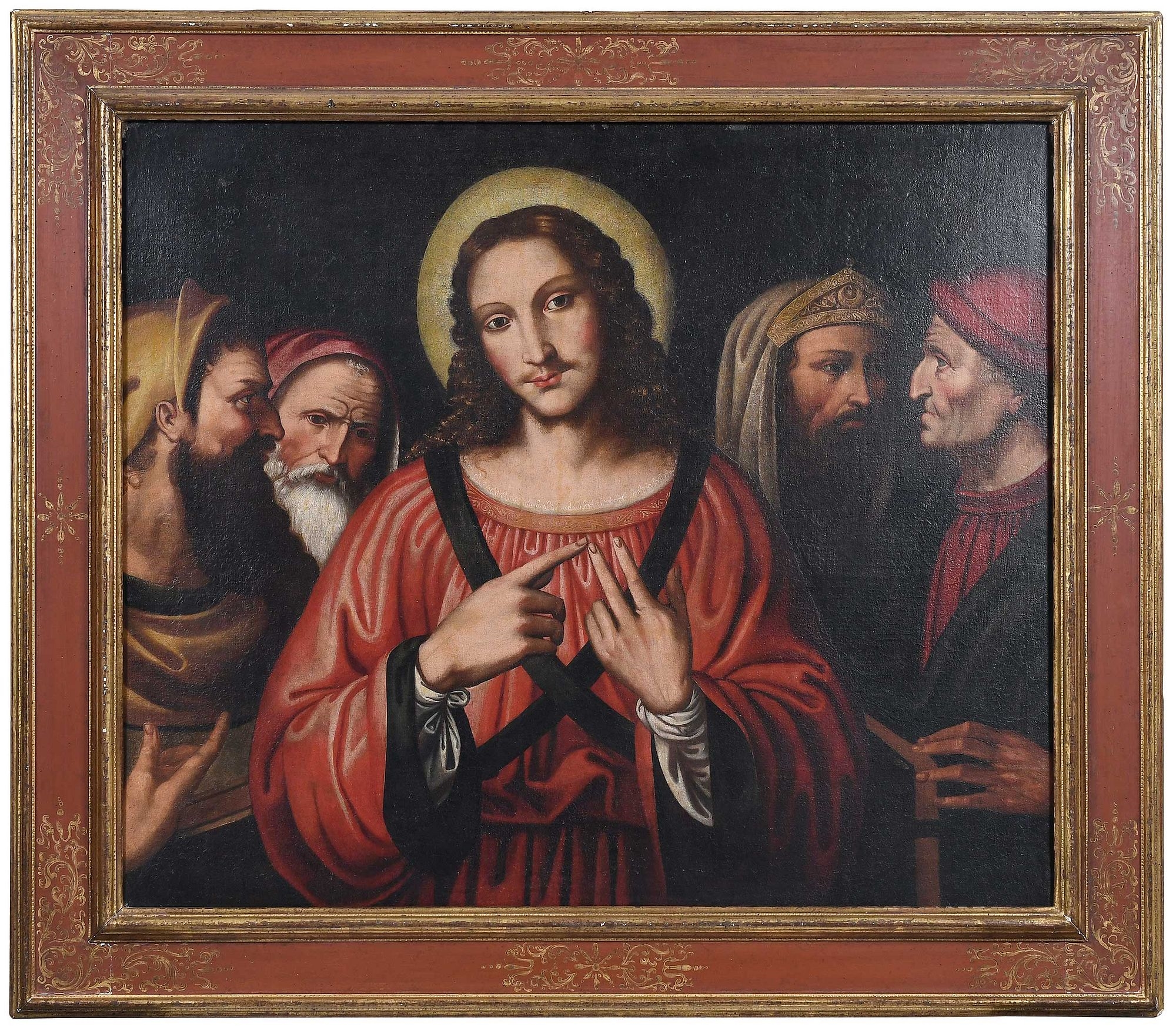 Christ Among the Doctors - Bernardino Luini