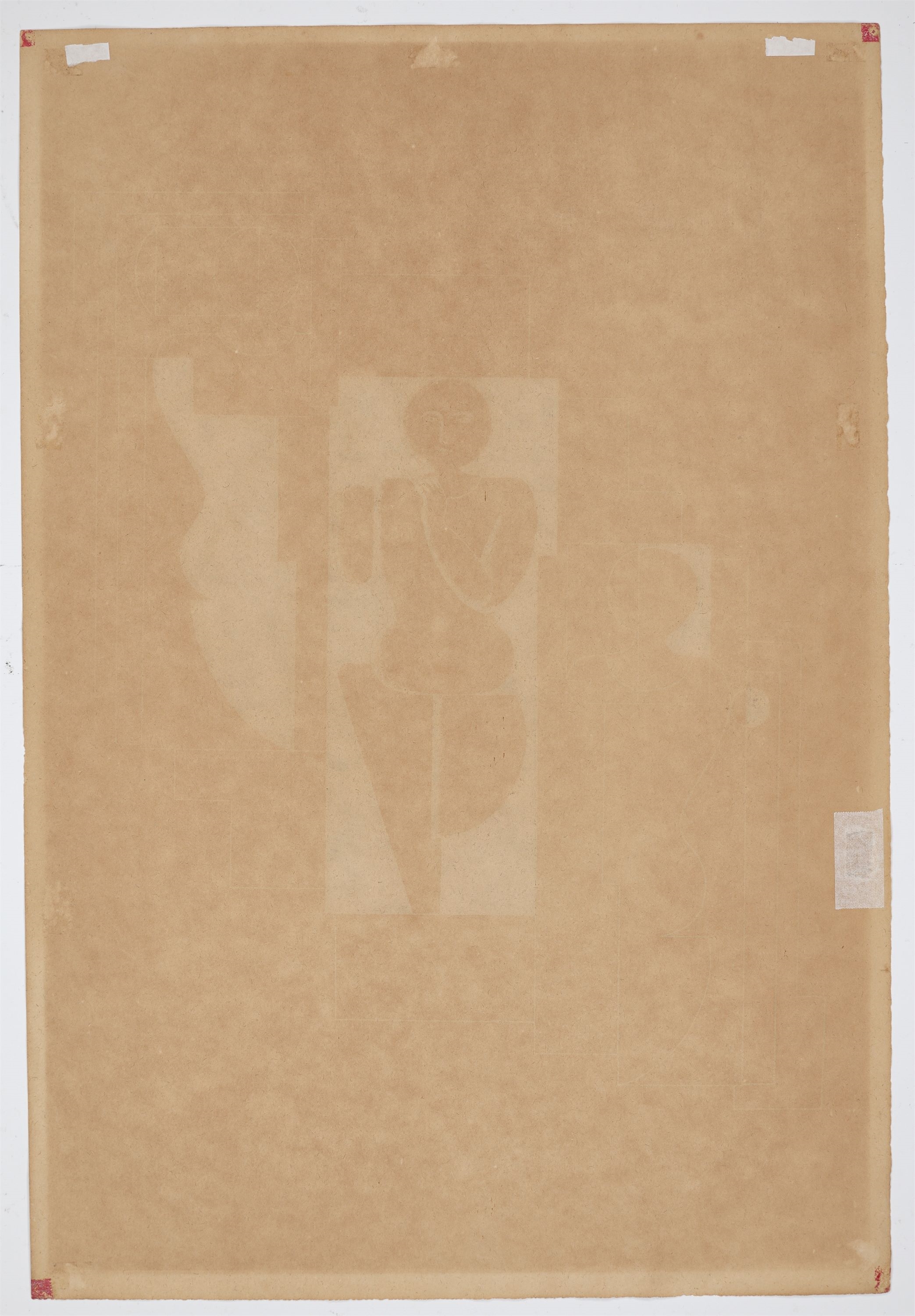 Artwork by Willi Baumeister, Treppen-Komposition, Made of Lithograph on paper