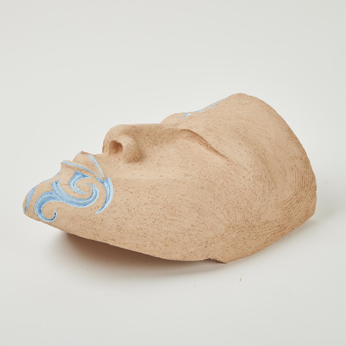 Artwork by Hori Hern, A Terracotta Mask by Hori Hern, Made of Terracotta