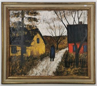 &quot;Weg am Deich&quot; - William Louis Sorensen