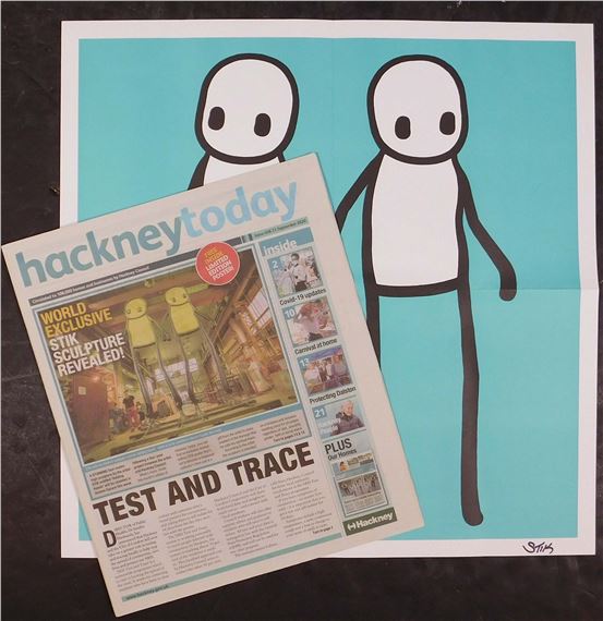 Stik | Hackney Today STICK Poster (2020) | MutualArt