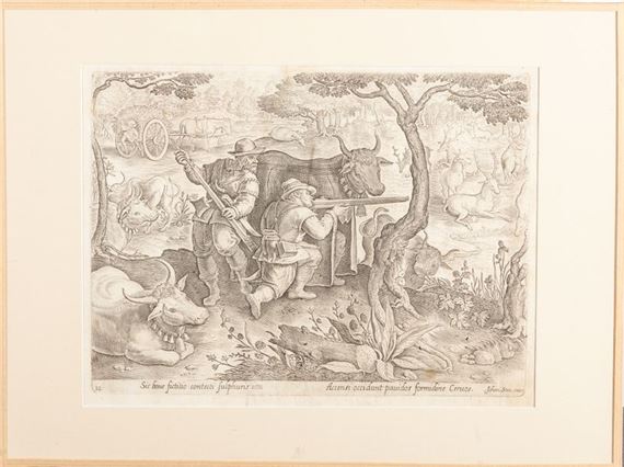 Jan Straet | Suite of twelve plates from the series Venationes ferarum ...