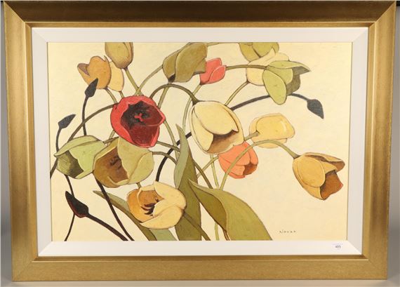 Shirley Novak | Tulip Toss | MutualArt