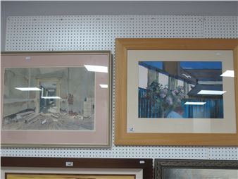 The Blue Fence - Janet Samson