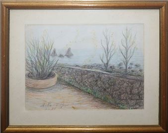 Acitrezza seen from the terrace - Anna Pandolfini