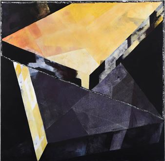 Abstraktes Gemälde Thea Obergfell - Thea Obergfell