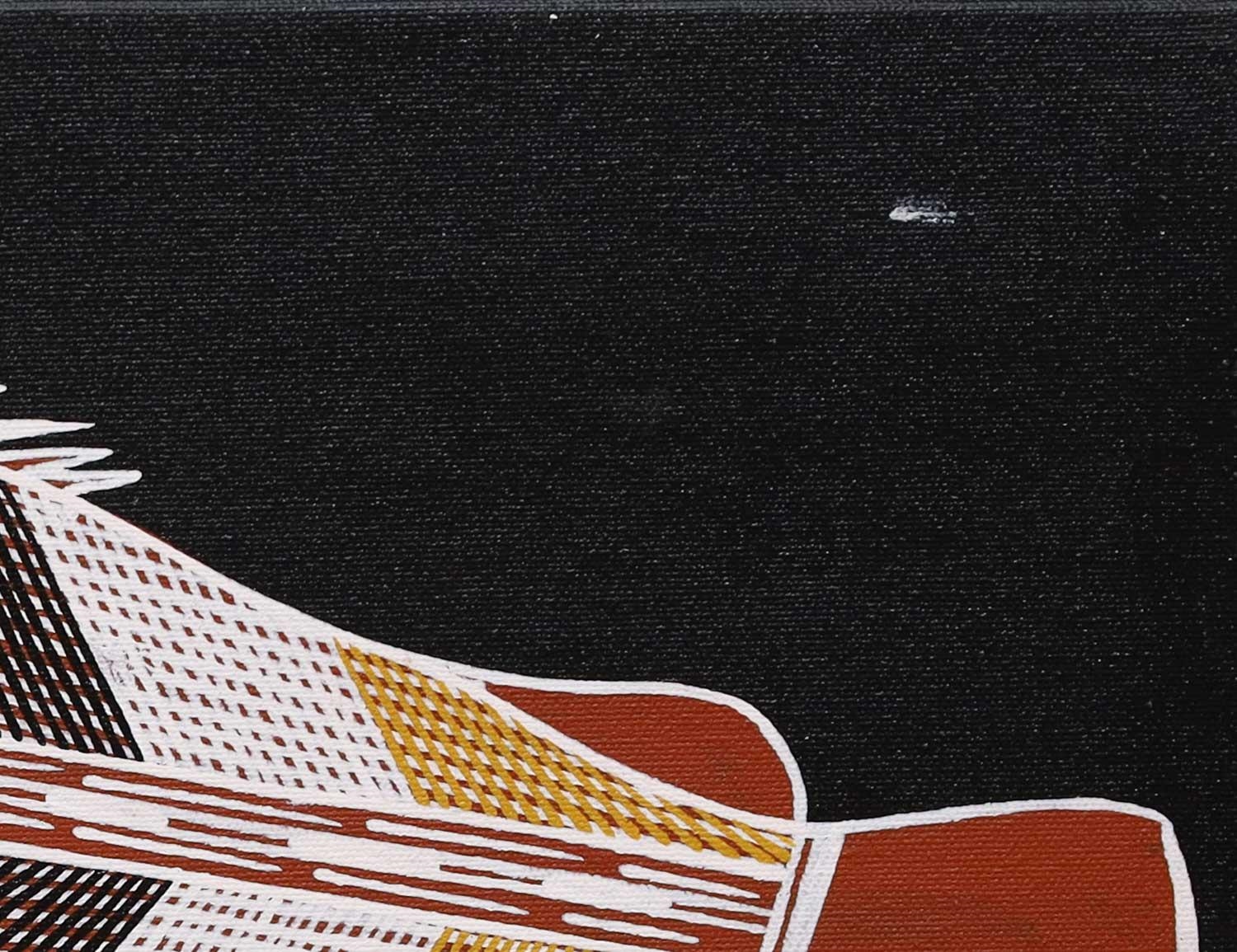 Artwork by Methuselah Wurrkidj, untitled, Made of Acrylic paint on canvas