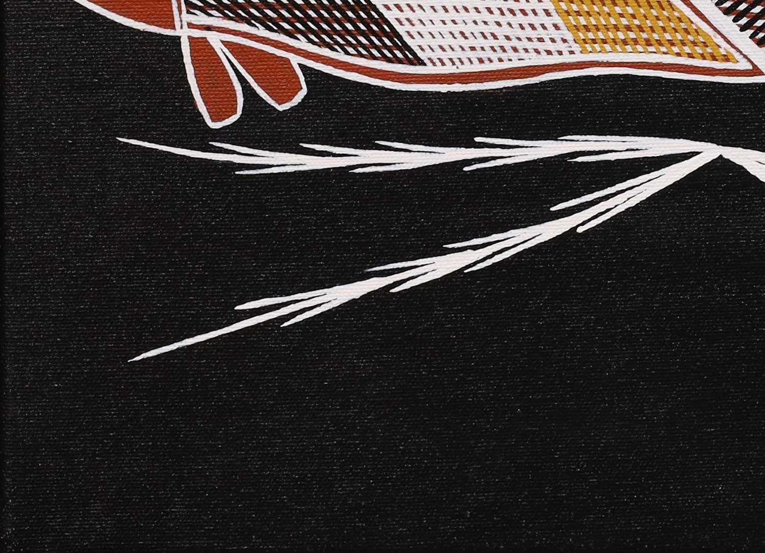 Artwork by Methuselah Wurrkidj, untitled, Made of Acrylic paint on canvas