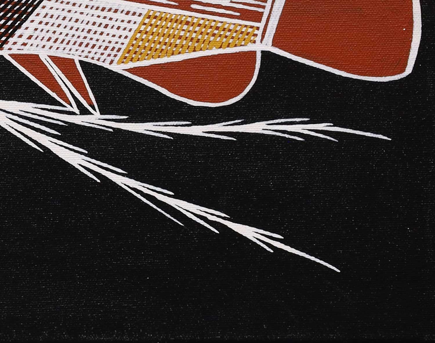 Artwork by Methuselah Wurrkidj, untitled, Made of Acrylic paint on canvas