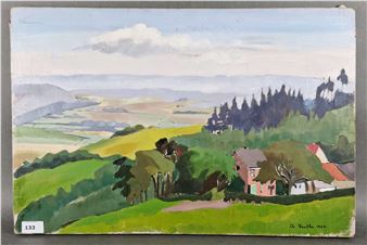 Paysage - Charles Leuther