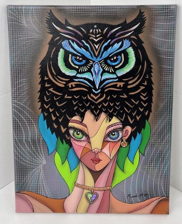 Ricardo Maya | Ricardo Maya Oil on Canvas Painting | MutualArt