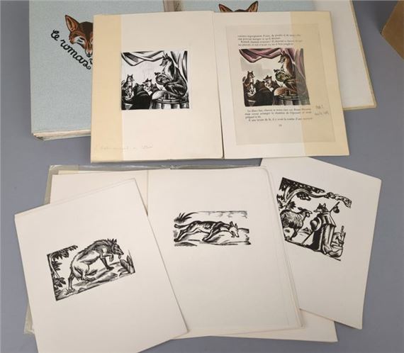 André Collot | Le roman de Renard, version moderne de Henri Leduc, orné ...