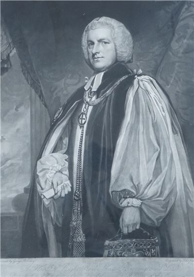 The Honourable and Right Reverend Shute Barrington by George Romney, John Jones