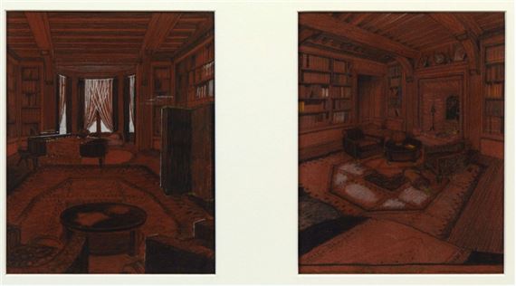 Émile-Jacques Ruhlmann | Deux études | MutualArt