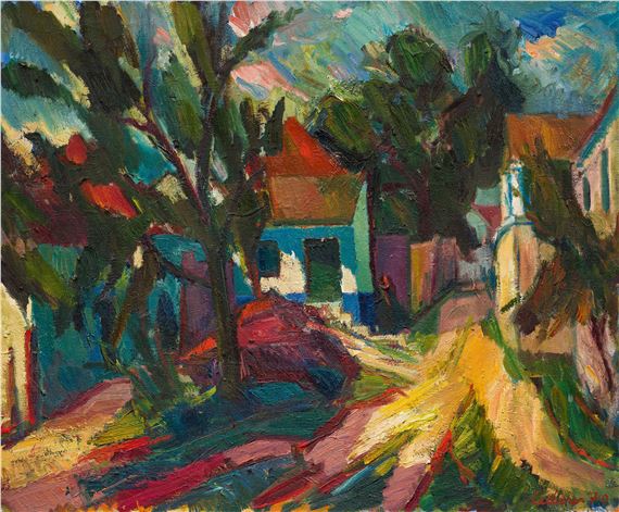 Suburb by Viktor Lederer, 1970