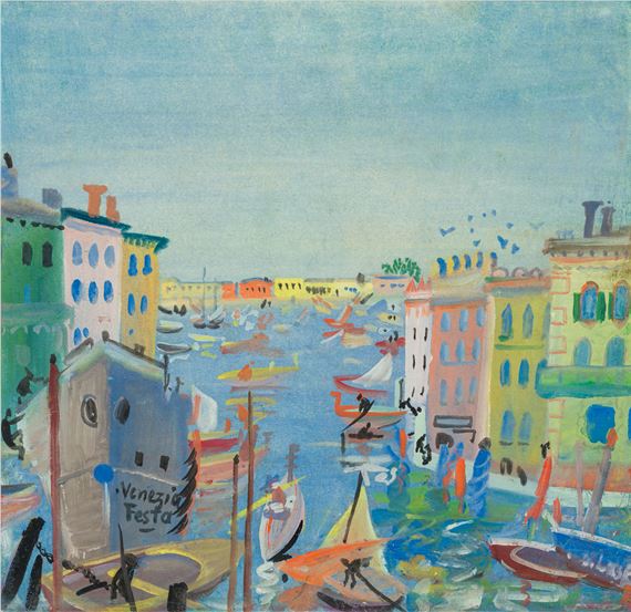 Venezia, Festa by Oskar Laske