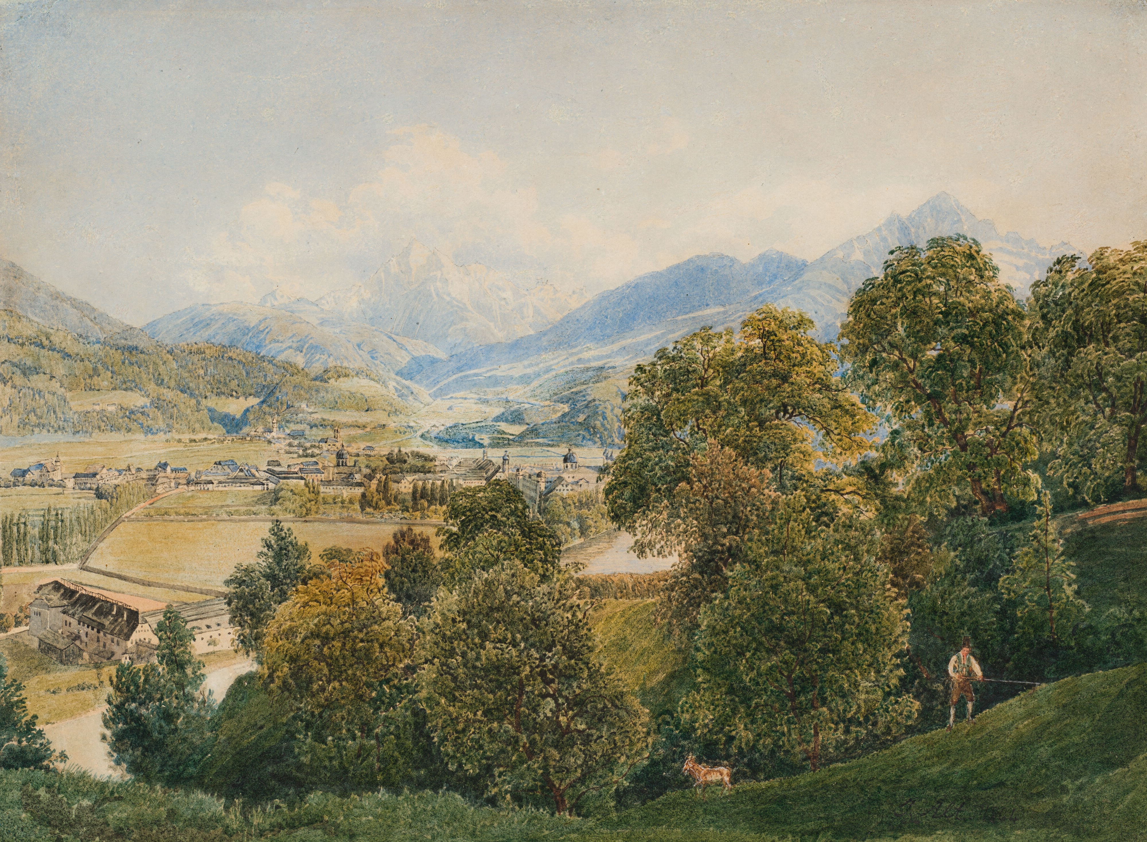 View of Innsbruck - Jakob Alt