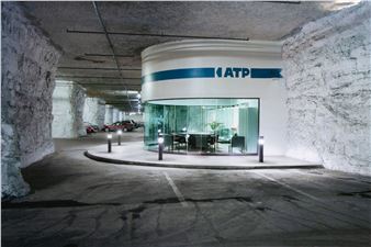 Underground Company Frontage (ATP), Space Center, Kansas City, Missouri, USA 2004 - Wayne Barrar