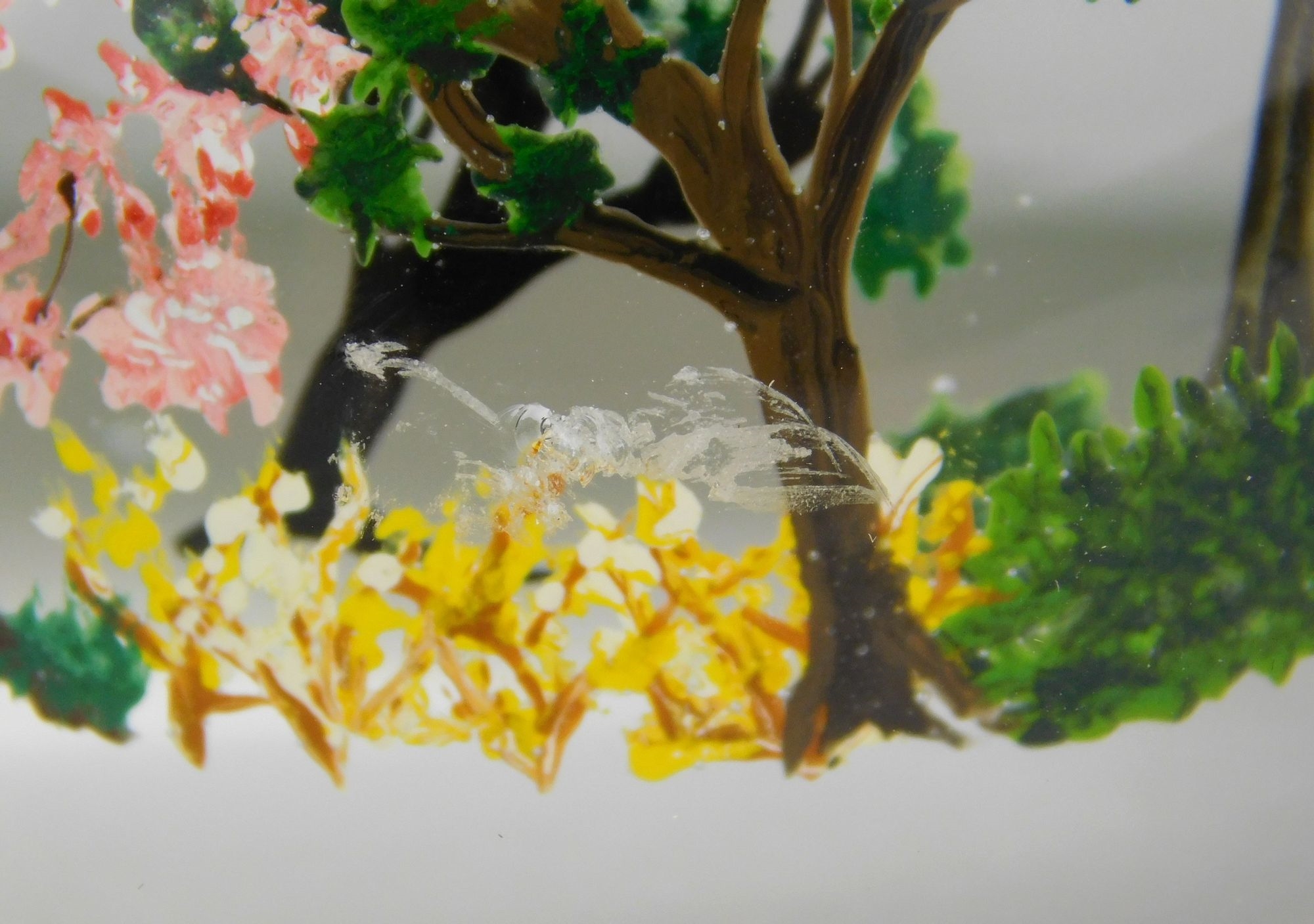 Alison Ruzsa | Alison Ruzsa glass paperweight- Silouettes in Spring ...