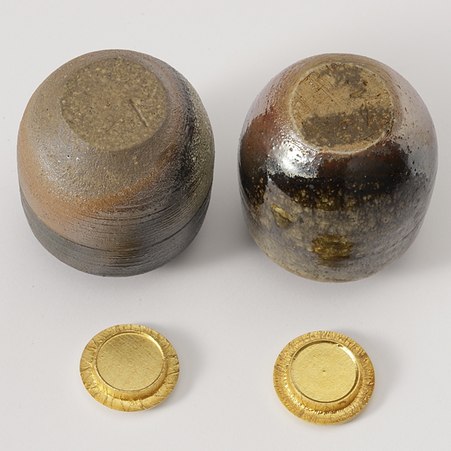 Izuru Yamamoto | Bizen tea caddy (a set of 2 | MutualArt