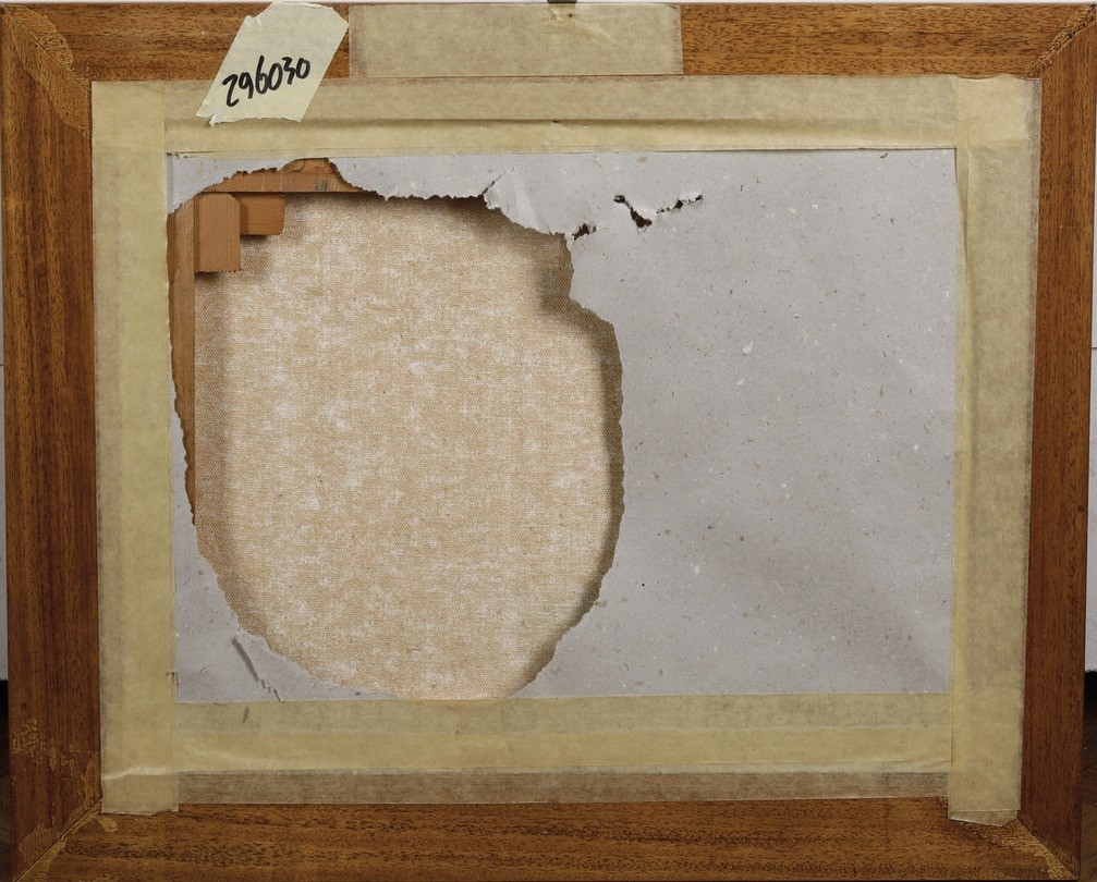 Artwork by Giuseppe Cardillo, Pescatori a riva, Made of oil on canvas