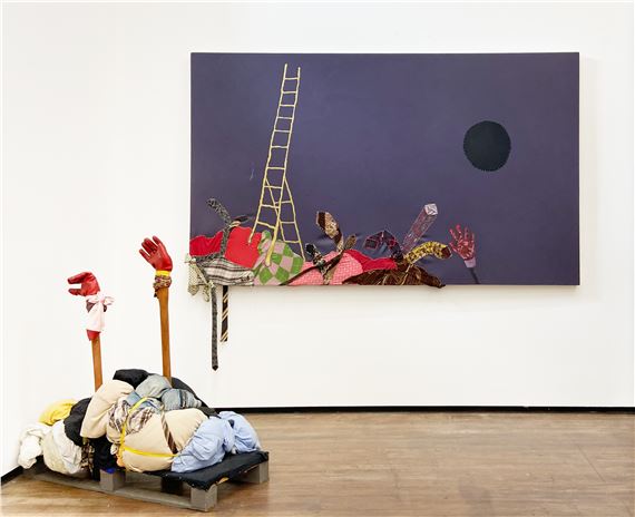 Looking Up to the Sky by Simphiwe Ndzube, 2015