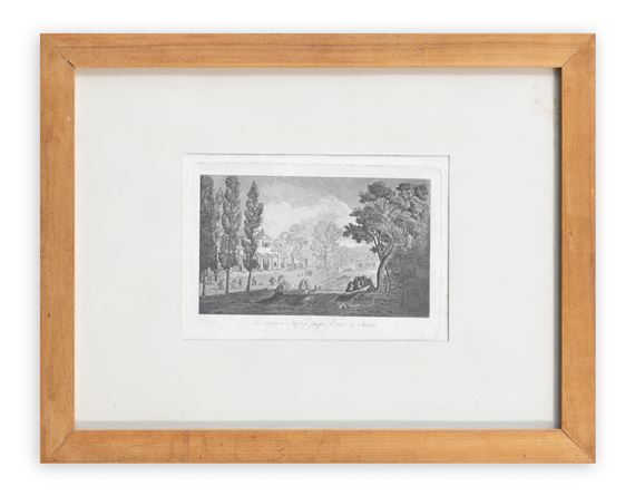 Le acque d'Ansione presso Eviano in Savoia by Domenico Gandini