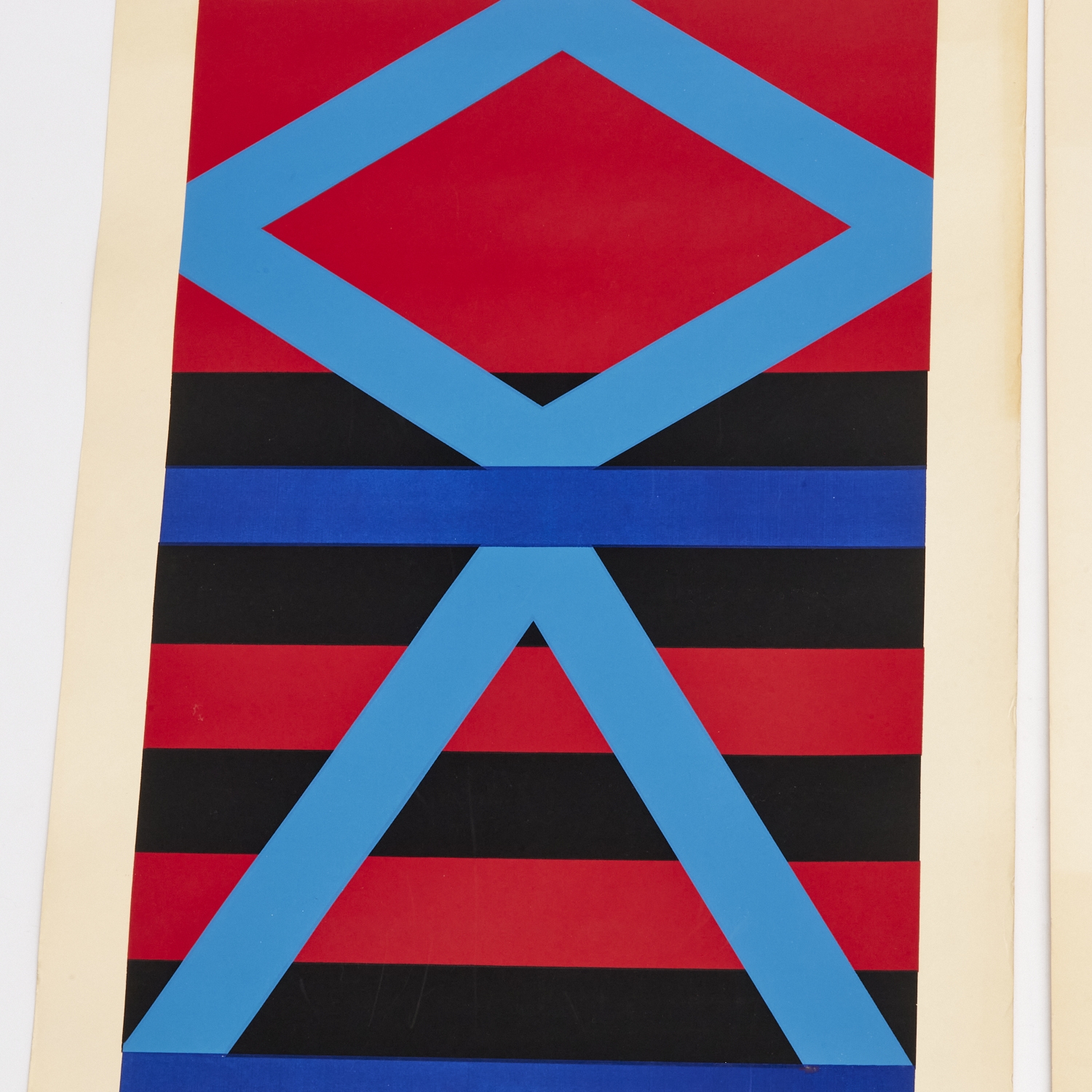 Artwork by George Vander Sluis, untitled abstract, Made of silkscreen prints