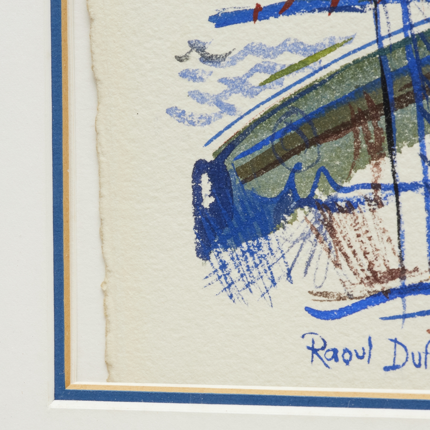 Raoul Dufy | Harbor Scene | MutualArt