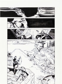 Artwork by Olivier Vatine, Fred, Star Wars: Heir to the Empire, Made of board