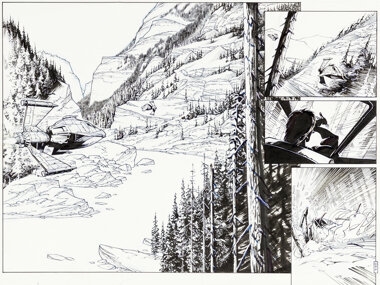 Artwork by Olivier Vatine, Fred, Star Wars: Heir to the Empire, Made of board